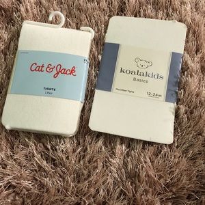 White Toddler Tights !